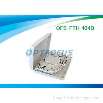 Small Wall Mount Fiber Termination Box 4 Core Lightweight 2